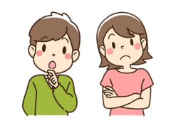 困りごとのある夫婦